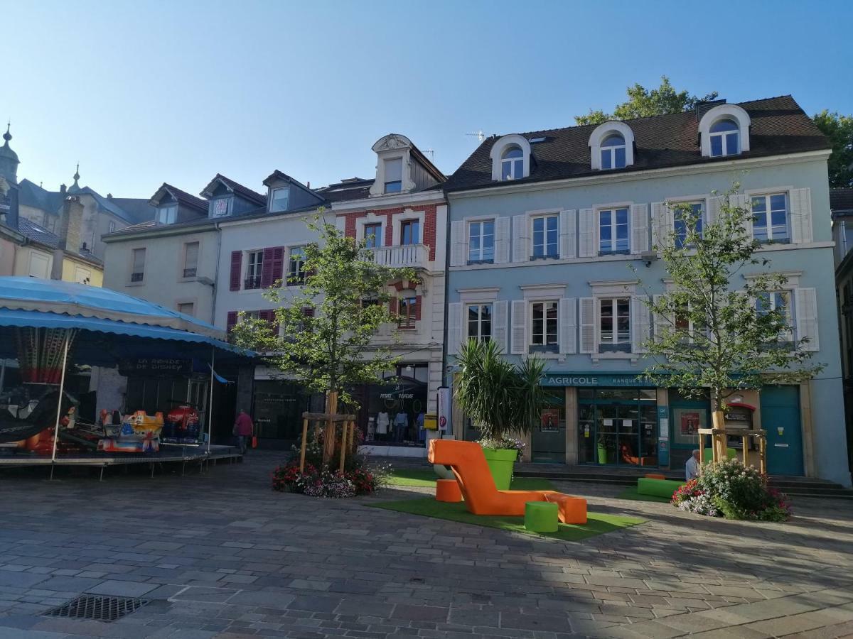 Ferienwohnung Le Petit Velotte - Un Cocon En Coeur De Ville Montbéliard Exterior foto